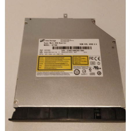 Lecteur Graveur DVD GT70N pour ASUS x75a-ty043u - Occasion