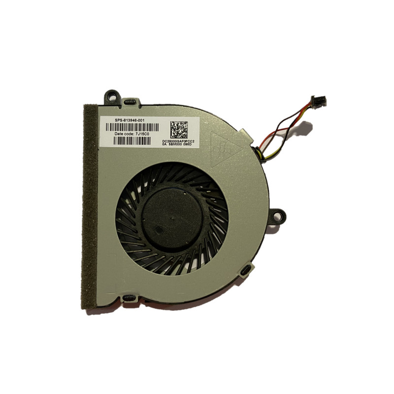 VENTILATEUR 813946-001 DC28000GAF0FCC2 pour HP Notebook - 15-da0044nf