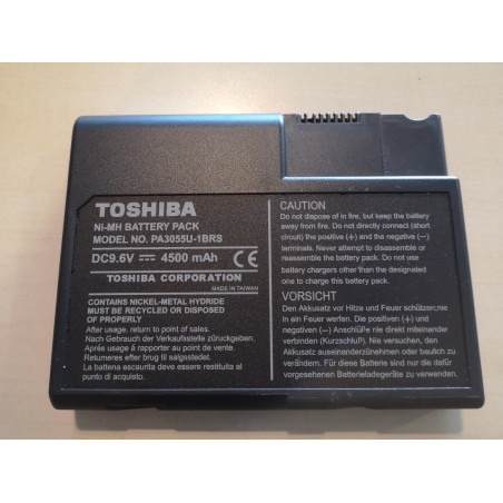 Batterie PA3055U-1BRS pour Pc portableToshiba - Occasion