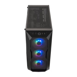 Boitier Moyen Tour ATX Cooler Master MasterBox TD500A RGB avec panneau vitré (Noir)