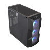 Boitier Moyen Tour ATX Cooler Master MasterBox TD500A RGB avec panneau vitré (Noir)