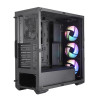 Boitier Moyen Tour ATX Cooler Master MasterBox TD500A RGB avec panneau vitré (Noir)