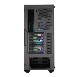 Boitier Moyen Tour ATX Cooler Master MasterBox TD500A RGB avec panneau vitré (Noir)