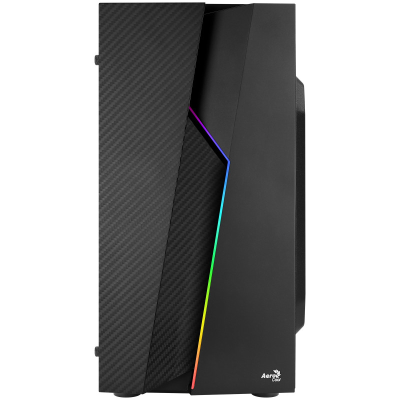 Boitier Mini Tour Micro ATX AeroCool Bolt Mini Tempered Glass RGB avec panneau vitré (Noir)