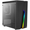 Boitier Mini Tour Micro ATX AeroCool Bolt Mini Tempered Glass RGB avec panneau vitré (Noir)