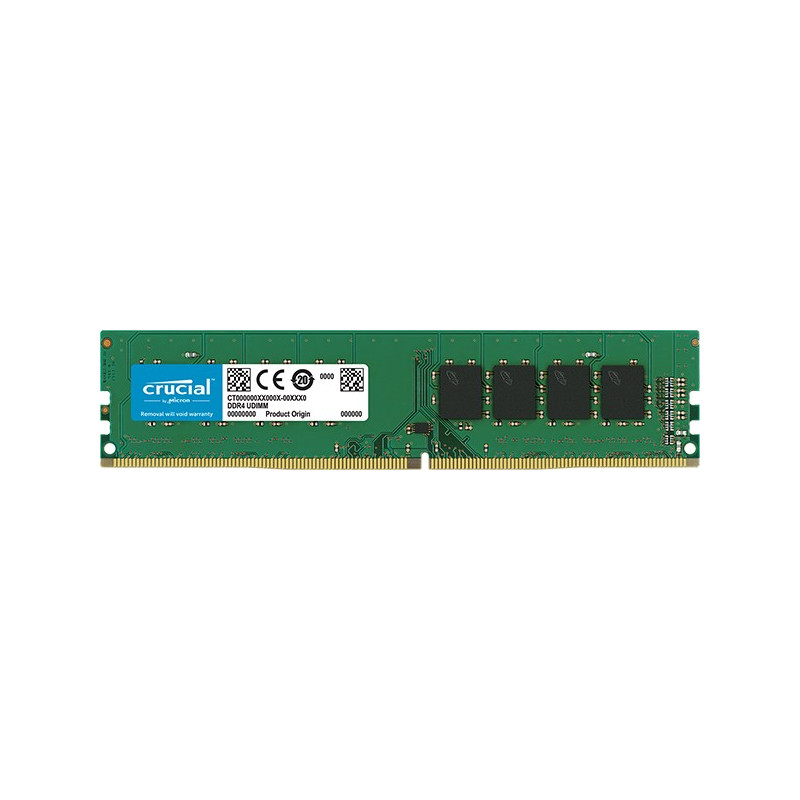 Barrette mémoire RAM DDR4 8192 Mo (8 Go) Crucial PC17066 (2133 Mhz) 1,2V CL15