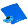 Tapis de souris avec repose poignet Fellowes Health-V Crystal (Bleu)