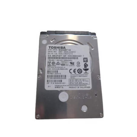 OCCASION - Disque Dur Toshiba MQ04ABF100 - 2"1/2 1 To (1000 Go) 5400trs/mn S-ATA 3