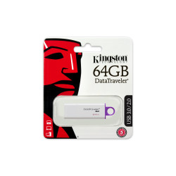 Clé USB Kingston 64 Go DataTraveler 100 G4 USB 3.0
