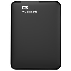 Disque Dur Externe Western Digital Elements Portable 1000 Go (1 To) USB 3.0  USB 2.0 - 2,5"
