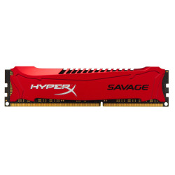 Barrette mémoire RAM DDR3 8192 Mo (8 Go) Kingston Hyper X Savage PC12800 (1600 Mhz) (Rouge