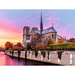 Puzzle Ravensburger - Pittoresque Notre-Dame (1500 pièces)