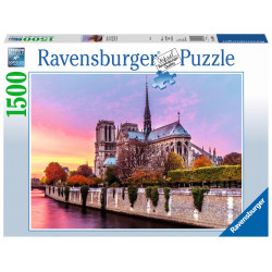 Puzzle Ravensburger - Pittoresque Notre-Dame (1500 pièces)