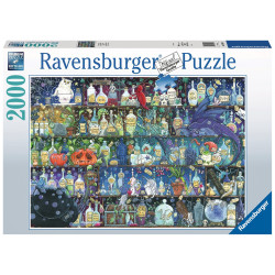 Puzzle Ravensburger - L'étagère à Potions (2000 pièces)