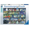 Puzzle Ravensburger - L'étagère à Potions (2000 pièces)