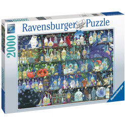 Puzzle Ravensburger - L'étagère à Potions (2000 pièces)