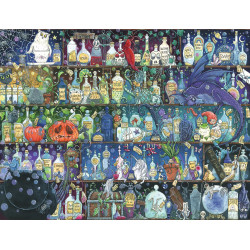 Puzzle Ravensburger - L'étagère à Potions (2000 pièces)