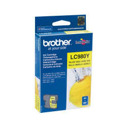 Cartouche d'encre Brother LC980Y (Jaune)