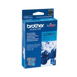 Cartouche d'encre Brother LC980C (Cyan)