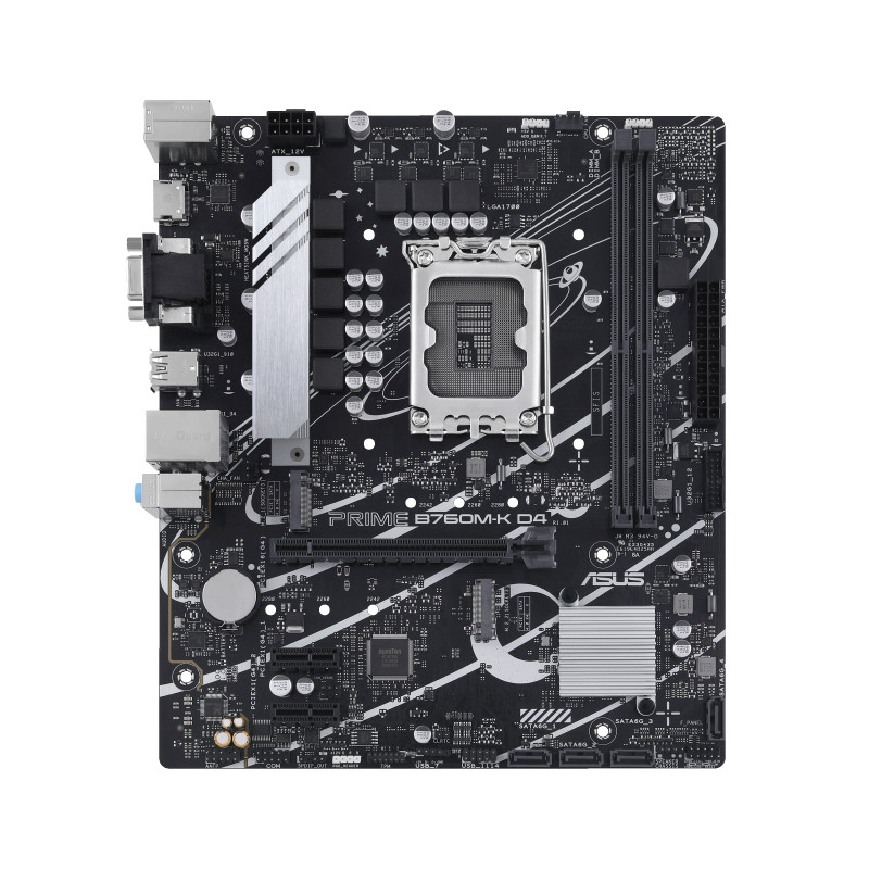 Carte Mère Asus Prime B760M-K DDR4 (Intel LGA 1700)