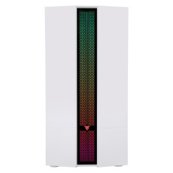 Boitier Mini Tour Micro ATX iTek Liflig 41 RGB avec panneau vitré (Blanc)