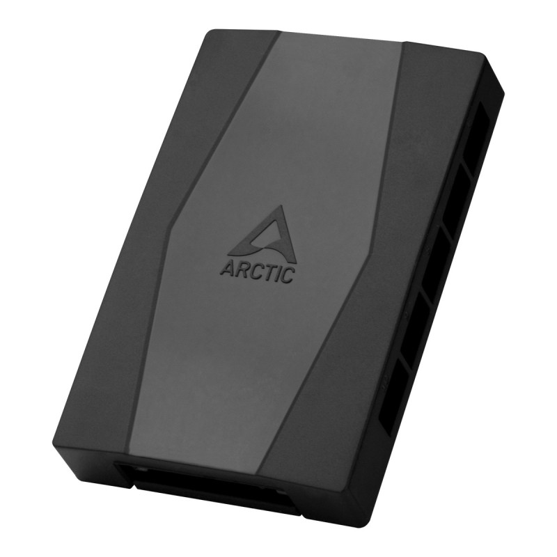 Contrôleur Hub Arctic Case Fan Hub pour 10x ventilateurs PWM (Noir)