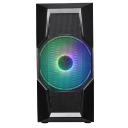 Boitier Moyen Tour ATX iTek Oxygene RGB avec panneau vitré (Noir)