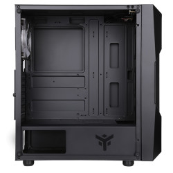 Boitier Moyen Tour ATX iTek Oxygene RGB avec panneau vitré (Noir)