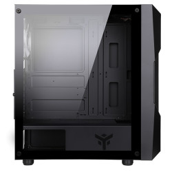 Boitier Moyen Tour ATX iTek Oxygene RGB avec panneau vitré (Noir)