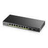 Switch réseau ethernet Gigabit Zyxel GS1100-HP v2 - 10 ports dont 8x PoE
