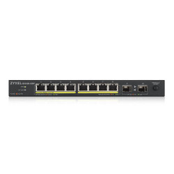 Switch réseau ethernet Gigabit Zyxel GS1100-HP v2 - 10 ports dont 8x PoE