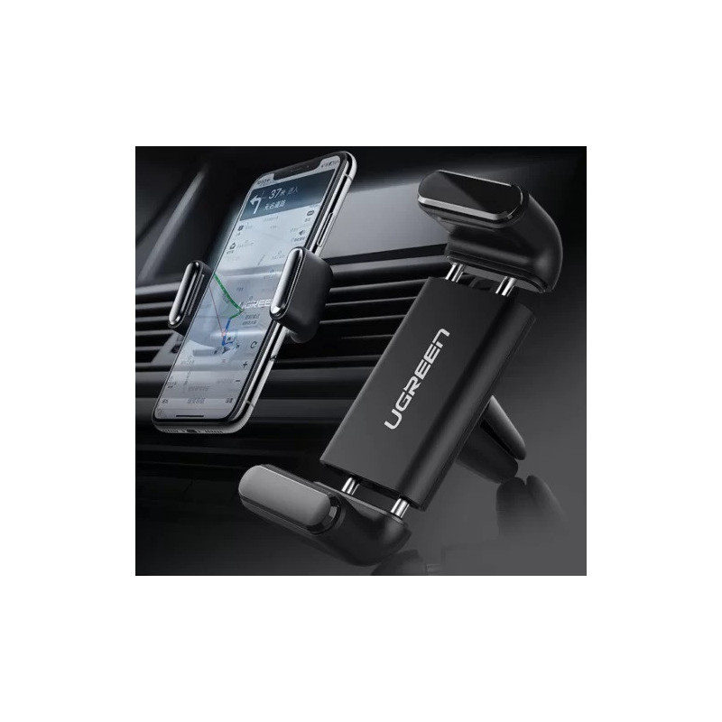 Support de téléphone pour voiture UGreen sur grille d'aération Support de téléphone pour voiture UGreen sur grille d'aération