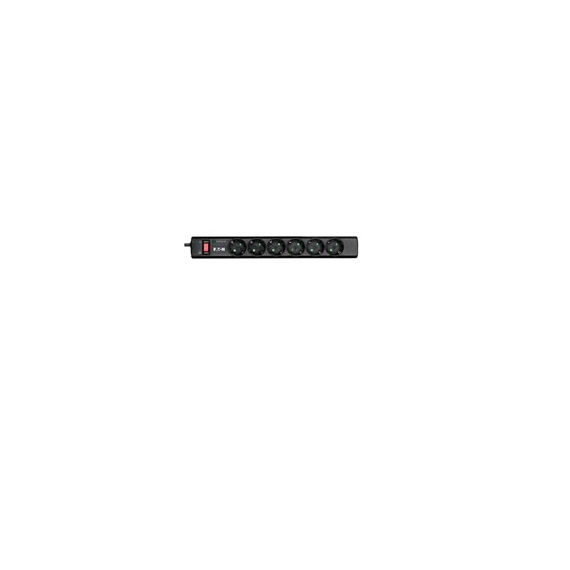 Multiprise Surtension Eaton Protection Strip PS6D 6 prises (Noir)