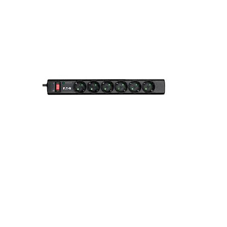 Multiprise Surtension Eaton Protection Strip PS6D 6 prises (Noir)