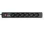 Multiprise Surtension Eaton Protection Strip PS6D 6 prises (Noir)