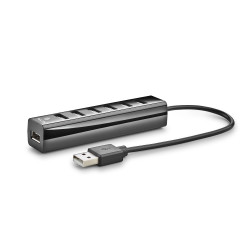 Hub USB 2.0 NGS iHub Tiny - 7 ports (Noir)