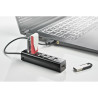 Hub USB 2.0 NGS iHub Tiny - 7 ports (Noir)
