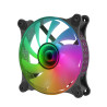 Ventilateur boitier Mars Gaming MF-3D RGB - 12cm (Noir)