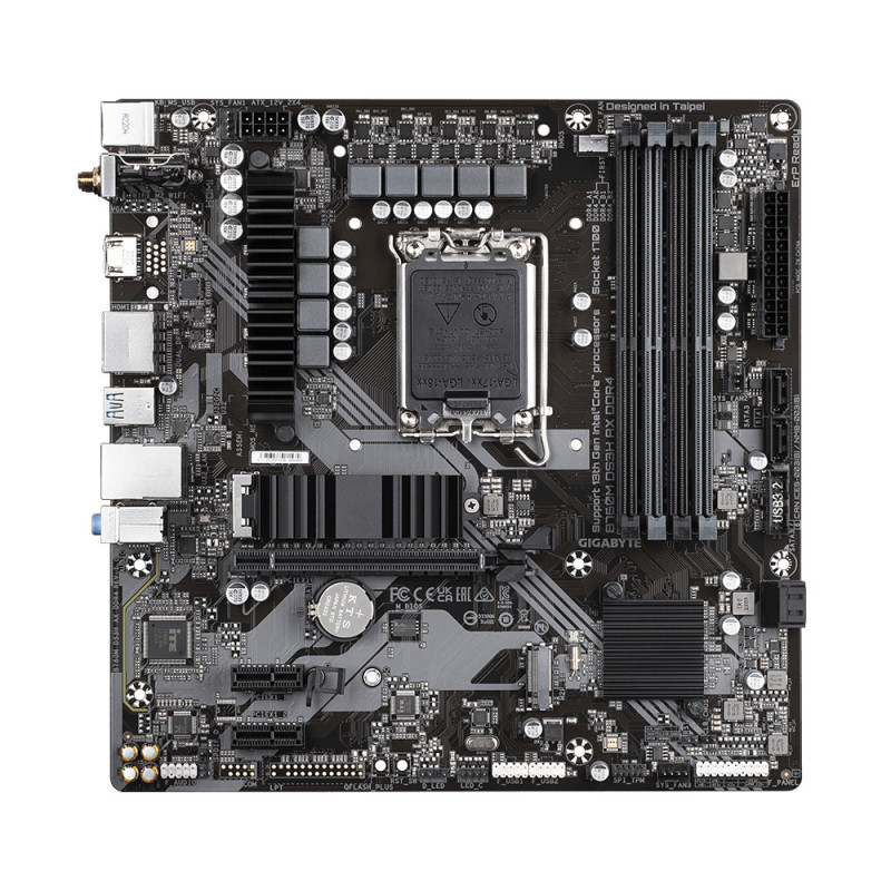 Carte Mère Gigabyte B760M DS3H AX DDR4 (Intel LGA 1700) Micro ATX