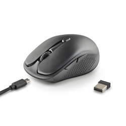 Souris sans fil NGS Evo Rust (Noir)