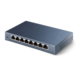 Switch réseau ethernet Gigabit TP-Link SG108 - 8 ports (Métal)