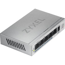 Switch réseau ethernet Gigabit Zyxel GS1005-HP - 5 ports dont 4x PoE