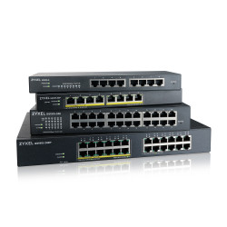 Switch réseau ethernet Gigabit Zyxel GS1915-EP - 24 ports dont 12x PoE