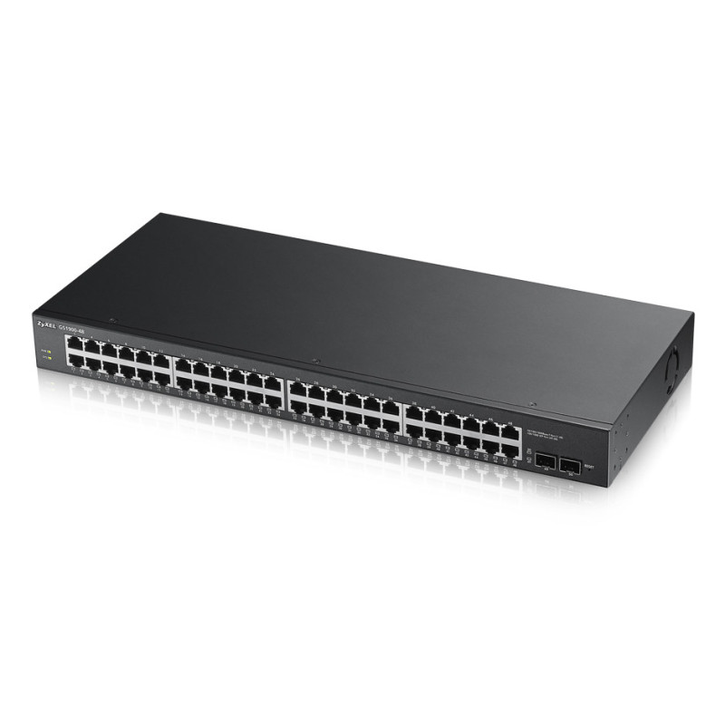 Switch réseau ethernet Gigabit Zyxel GS1900 - 48 ports