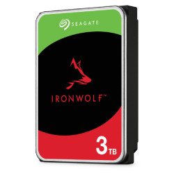 Disque Dur 3,5" Seagate IronWolf 3To (3000Go) 256Mo - S-ATA