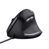 Souris filaire ergonomique Trust Verticale pour droitier Bayo (Noir)