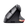 Souris sans fil ergonomique Trust Verticale pour droitier Bayo (Noir)