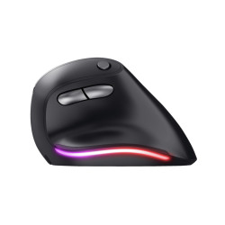 Souris sans fil ergonomique Trust Verticale pour droitier Bayo (Noir)
