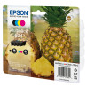 Pack 4 cartouches d'encre Epson Ananas 604 (Noir + Couleurs)