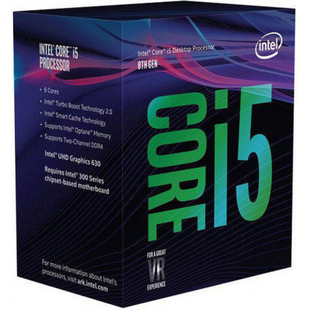 Processeur Intel Core i5-8600K Coffee Lake (3,6 Ghz)